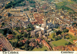 73089265 Canterbury Kent Fliegeraufnahme Cathedral  - Autres & Non Classés