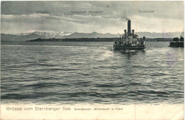 Starnberger See, Dampfer Wittelsbach - Starnberg