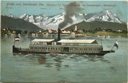 Starnberger See, Dampfer Wittelsbach - Starnberg