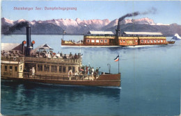 Starnberger See, Dampferbegegnung - Starnberg