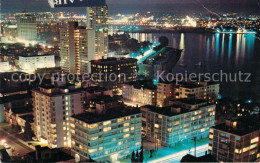 73078983 Vancouver British Columbia English Bay Apartment Area Nachtaufnahme Van - Non Classés