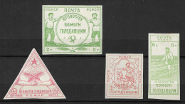 RSFSR Russia 1922 MiNr. 1 - 4  Hunger Relief For The Southeast 4v MNG As Issued 200.00 € - Unused Stamps