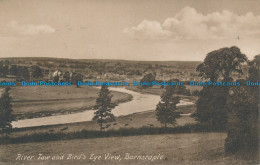 R048412 River Taw And Birds Eye View. Barnstaple. Percival Harris. 1916 - World