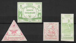 RSFSR Russia 1922 MiNr. 1 - 4  Hunger Relief For The Southeast 4v MNG As Issued 200.00 € - Agricultura