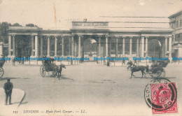 R048965 London. Hyde Park Corner. LL. No 193. 1908 - Andere & Zonder Classificatie