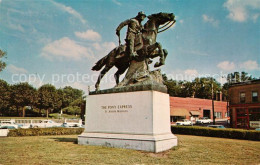 73061624 St_Joseph_Missouri Pony Express Statue - Other & Unclassified