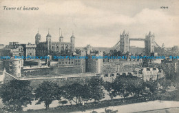 R048982 Tower Of London. Valentine. 1908 - Otros & Sin Clasificación