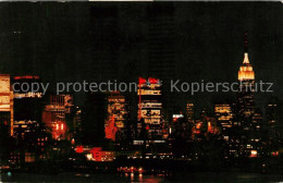 73061575 New_York_City Midtown Manhattan Skyline At Night - Otros & Sin Clasificación