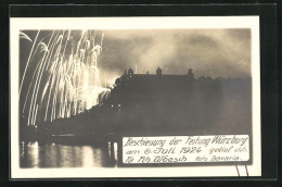 AK Würzburg, Beschiessung Der Festung Würzburg 1924  - Wuerzburg