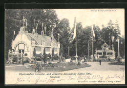 AK Zittau, Oberlausitzer Gewerbe- Und Industrie-Ausstellung 1902, Bindehalle  - Zittau