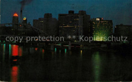 73061545 Pittsburg Pennsylvania City Of Pittsburgh At Night As Seen From Across  - Other & Unclassified