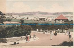 R048496 Green Pier And Bandstand. Paignton. No 5922. 1928 - Monde