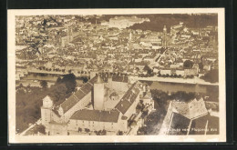 AK Würzburg, Gesamtansicht Aus Der Vogelschau  - Wuerzburg