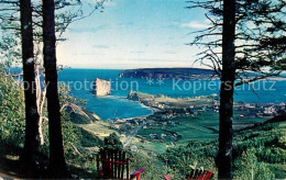 73061504 Perce Panorama View From The Northwest Hillside Perce - Unclassified