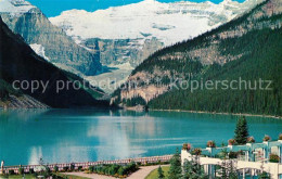 73061503 Canadian Rockies Lake Louise Chateau With Victoria Glacier Canadian Roc - Non Classés