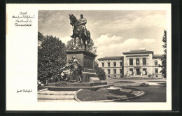 AK Kiel, Kaiser Wilhelm Denkmal Und Universität  - Kiel