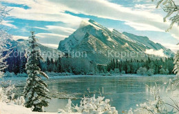 73061453 Banff Canada Canadian Rockies Mount Rundle In Winter Banff Canada - Sin Clasificación