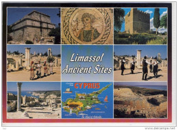 CYPRUS - Ancient Sites Of LIMASSOL,  Multi View   , Large Format, Nice Stamp - Chipre