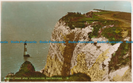 R049100 Beachy Head And Lighthouse. Eastbourne. Shoesmith And Etheridge. Norman. - World