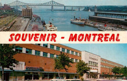 73059013 Montreal Quebec Le Pont Jacques Cartier Et Une Partie Du Port Le Palais - Non Classificati