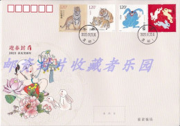 China 2023 Y.C.F -2023  New Year Commemorative Cover - Covers