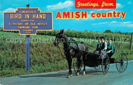 73057221 Bird In Hand Sunday Ride With Their Traditional Horse And Buggy Bird In - Sonstige & Ohne Zuordnung