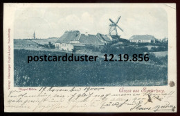 DENMARK Gruss Aus Sonderburg 1900 Dueppel- Muehle. Windmill (h3023) - Denmark