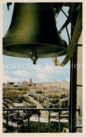 73047645 Bethlehem Yerushalayim Christmas Bell With View Of Bethlehem Bethlehem  - Israel