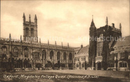 71897125 Oxford Oxfordshire Magdalen College Quad   - Altri & Non Classificati