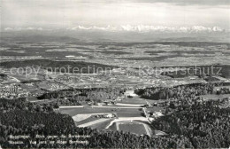 13599846 Magglingen Panorama Blick Gegen Die Berner Alpen Fliegeraufnahme Maggli - Andere & Zonder Classificatie