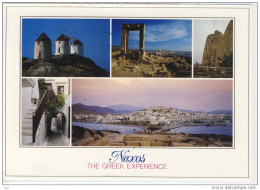 GREECE - GRECE:  NAXOS - The Greek Experience, Multi View,  Large Format,  Nice Stamp - Greece