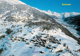 13591466 Bellwald Skigebiet Flesche Mit Blick Nach Goms Fliegeraufnahme Bellwald - Other & Unclassified