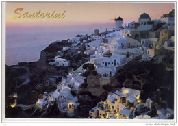 GREECE - GRECE SANTORINI, Panorama,  Large Format,  Nice Stamp 2005 - Grèce