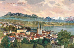 13574506 Luzern LU Panorama Mit Rigi Luzern LU - Sonstige & Ohne Zuordnung