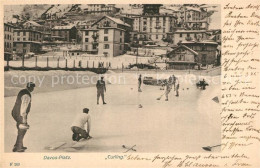 13559866 Davos Platz GR Eisbahn Curling Davos Platz GR - Sonstige & Ohne Zuordnung