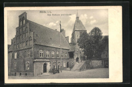 AK Mölln I. L., Rathaus Und Kirche  - Moelln