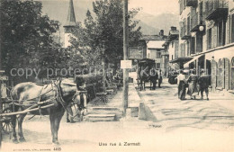 13558776 Zermatt VS Une Rue A Zermatt Zermatt VS - Sonstige & Ohne Zuordnung