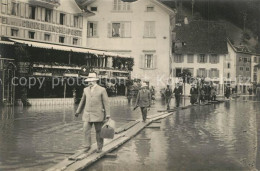 13548156 Flueelen UR Hochwasser Ortsansicht Flueelen UR - Autres & Non Classés