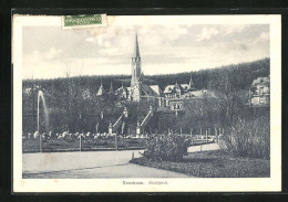 AK Trautenau / Trutnov, Blick Vom Stadtpark Zur Kirche  - Czech Republic