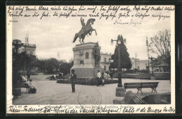 AK Paraná, Monumento A San Martín  - Argentina