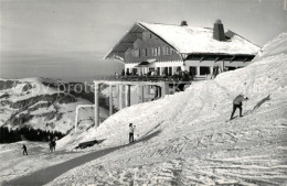 13363926 Charmey Restaurant Du Télécabine Des Dents Vertes Sport D Hiver Charmey - Autres & Non Classés