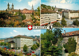 13357676 St Gallen SG Kathedrale St Laurenzen Marktplatz St Mangen Schibenertor  - Autres & Non Classés