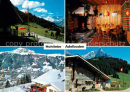 13355506 Adelboden Bergrestaurant Hohliebe Wildstrubel Lohner Alpenpanorama Adel - Andere & Zonder Classificatie