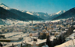13331376 Davos GR Eislaufbahnen Blick Gegen Rhinerhorn Tinzenhorn Altein Alpenpa - Sonstige & Ohne Zuordnung