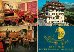 13317706 Adelboden Hotel Beau Site Restaurant Pony Bar Und Hotel Adelboden - Sonstige & Ohne Zuordnung