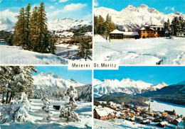 13315996 St Moritz GR Hotel Restaurant Meierei Winterlandschaft Alpenpanorama St - Andere & Zonder Classificatie