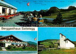 13315416 Willerzell Berggasthaus Sattelegg Sonnenterrasse Alpen Willerzell - Sonstige & Ohne Zuordnung