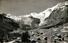 13308696 Saas-Fee Mit Allalin Alphubel Taeschhorn Und Dom Saas-Fee - Autres & Non Classés