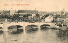 13308656 Basel BS Neue Mittlere Rheinbruecke Basel BS - Andere & Zonder Classificatie