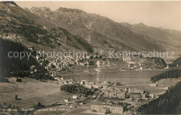 13307476 St Moritz GR Panorama Mit St Moritz Bad Und St Moritz Dorf Alpen St Mor - Sonstige & Ohne Zuordnung